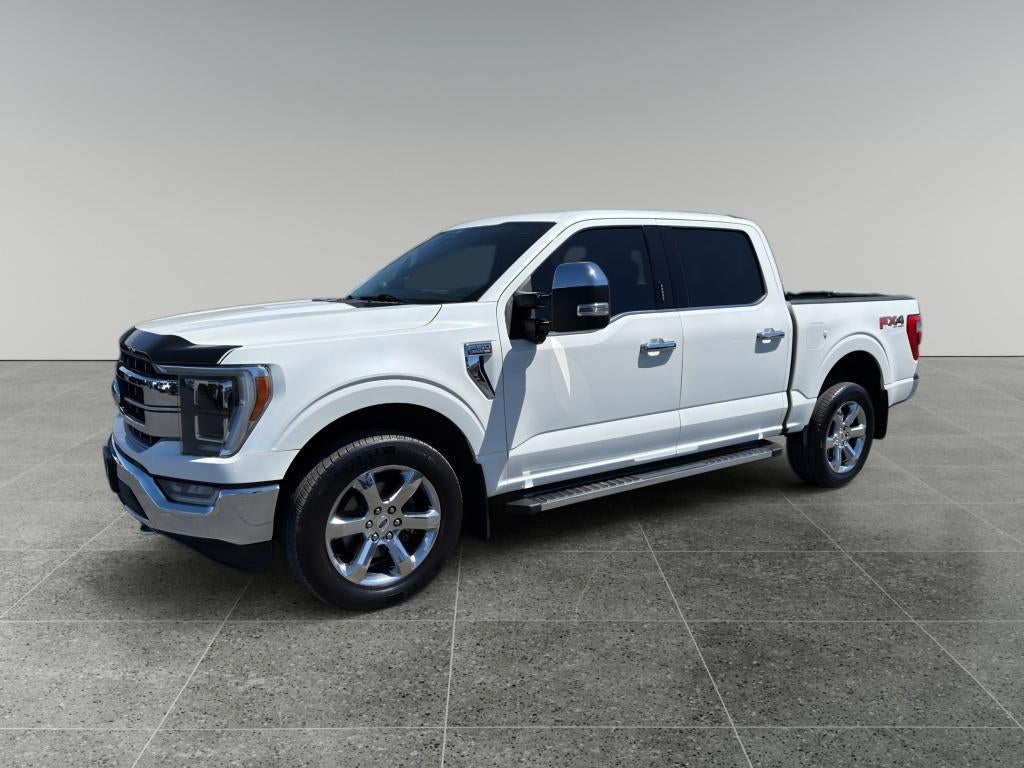 2021 Ford F-150 — rear three-quarter view
