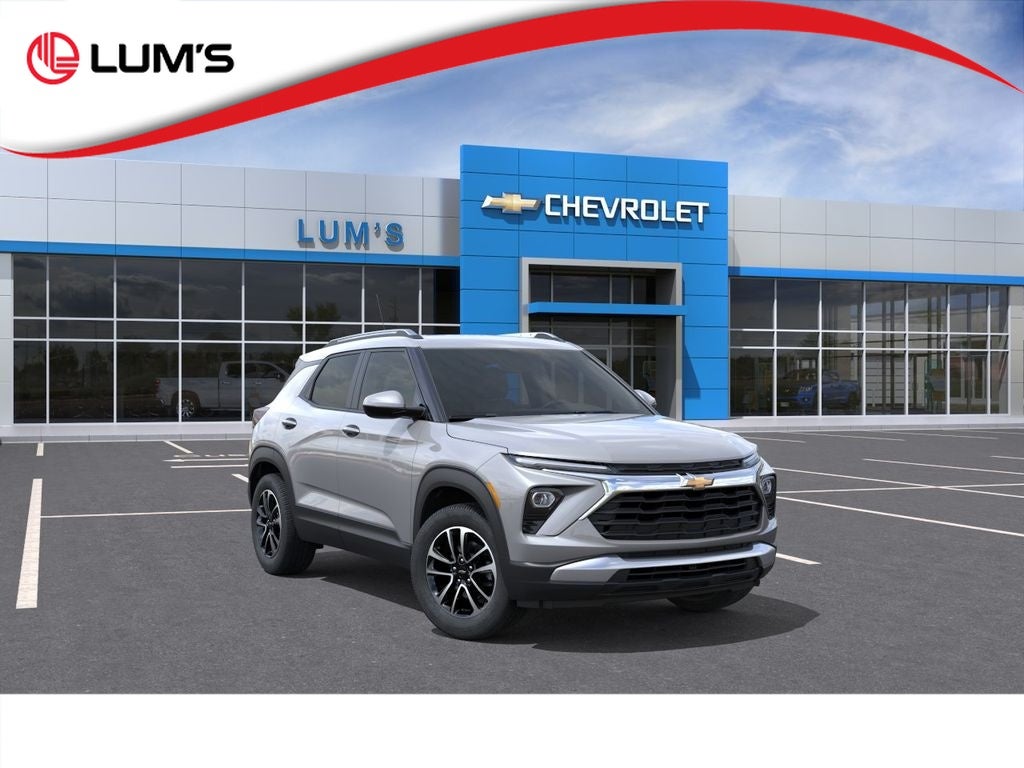 2026 Chevrolet Trailblazer LT in Sterling Gray Metallic — front three-quarter view
