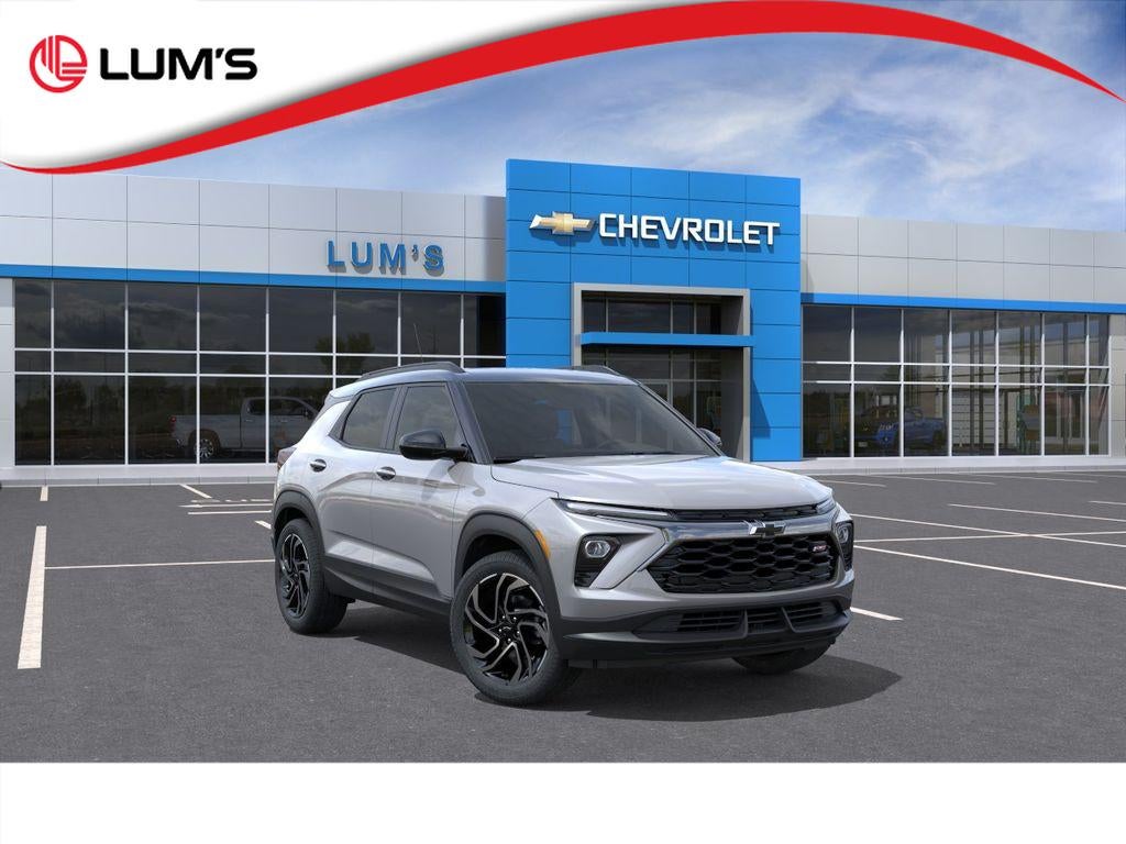 2026 Chevrolet Trailblazer RS in Sterling Gray Metallic — front three-quarter view